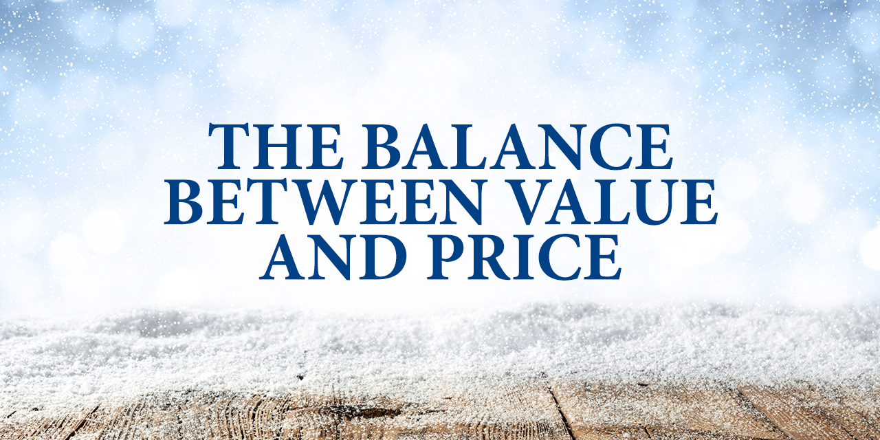 The Balance Between Value And Price