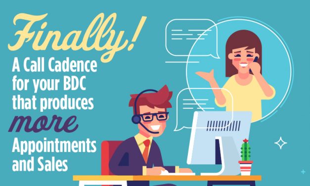 Finally! A Call Cadence For Your BDC That Produces More Appointments And Sales.